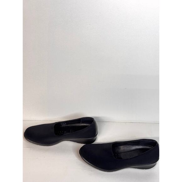 Ecco Felicia Stretch Loafers Shoes Womens Size 6-6.5 US 37 EU Black Comfort - Picture 3 of 9